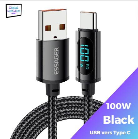 Chargeur USB vers Type-C