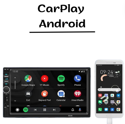 CarPlay/Android Auto Universel Encastrable